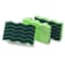 Libman Libman Commercial Baked-On & Tough Jobs Sponge, Light Green/ Dark Green -, PK8 1077 - alternate 1